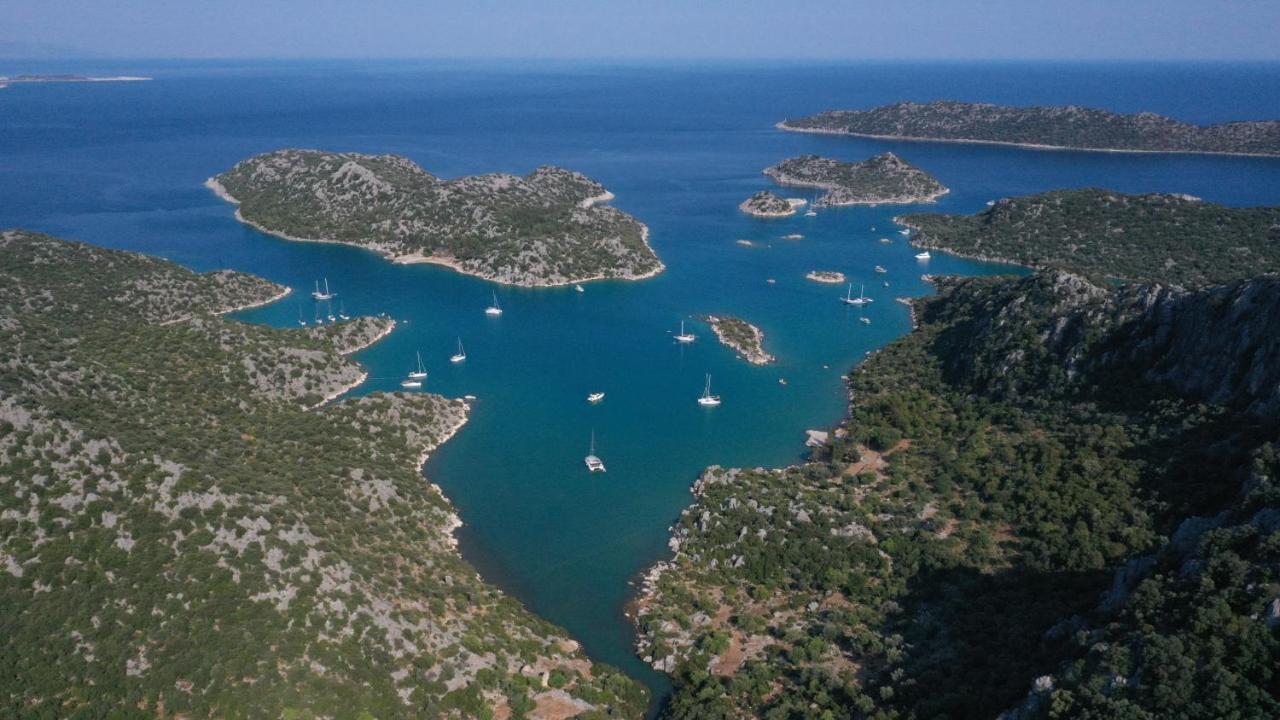 Istlada Tas Ev Apart - Kekova View Kapakli Luaran gambar