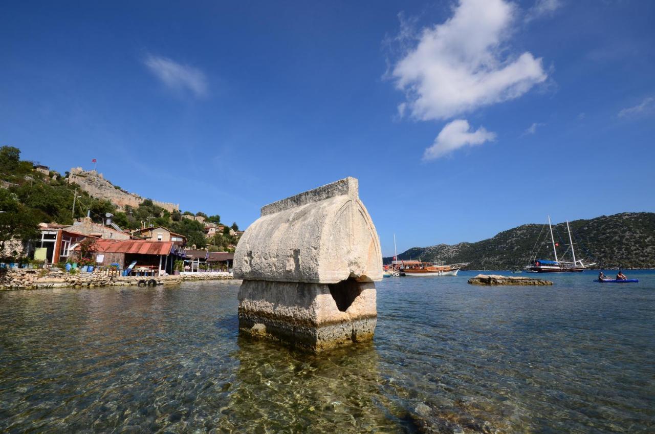 Istlada Tas Ev Apart - Kekova View Kapakli Luaran gambar